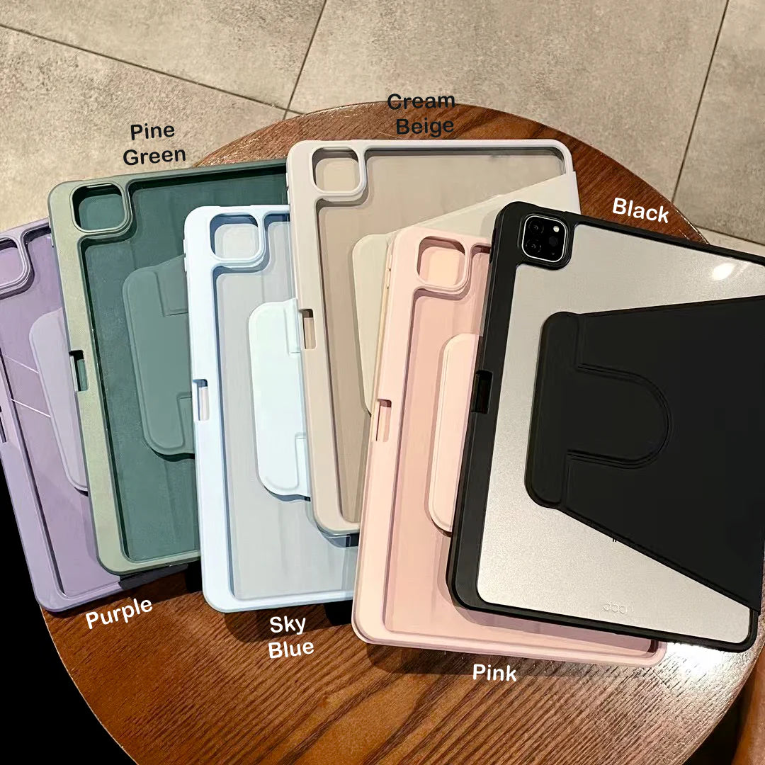 Premium iPad Case with Magnetic Stand – Sleek Matte Finish Protective Case for iPad