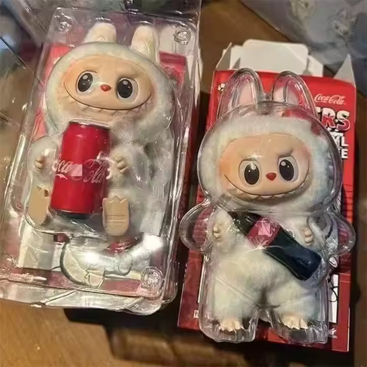 Labubu Coke 3rd Generation Heart-beating Macaron Coke Series Vinyl Blind Box Plush Toy Trendy Toy Figure Blind Box