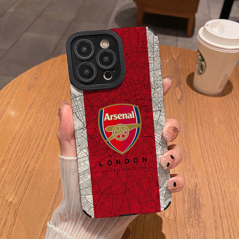 Arsenal London Football Club iPhone 11/12/13/14/15/16 Case (Basic, Pro, Pro-Max)