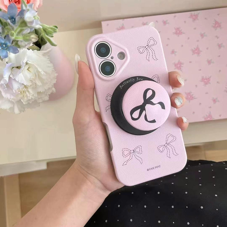 Bow Designer Magsafe iPhone Case With Magsafe Holder