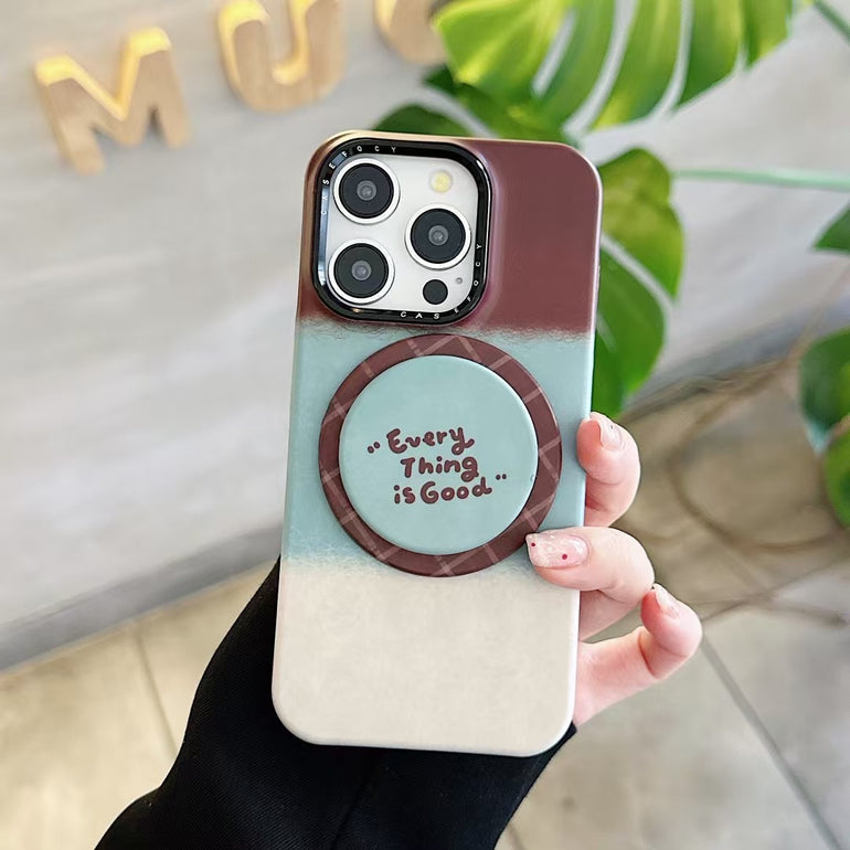 Everything is Good ! Magsafe iPhone Case With Magsafe Holder