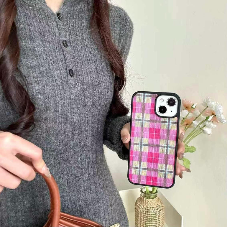 Check Designer Case For iPhone