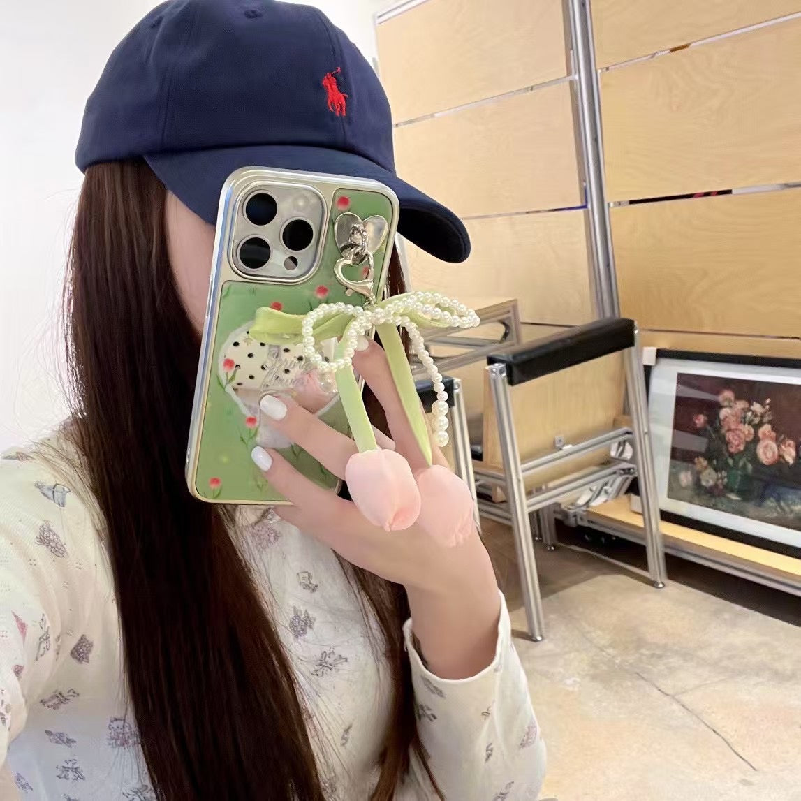 Love With House Mirror Case For iPhone