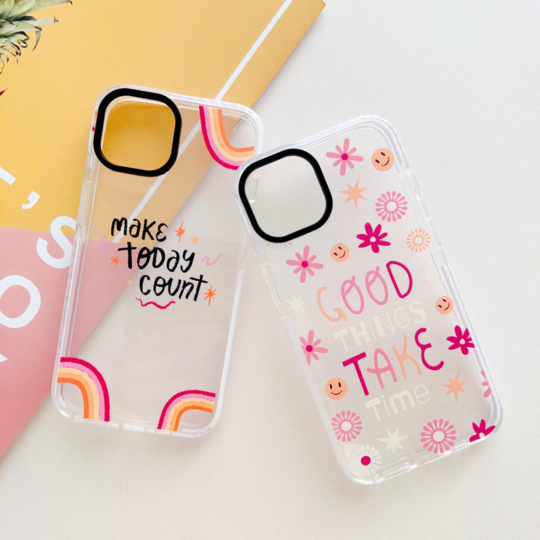 Make Today Count Designer Impact Proof Case for iPhone