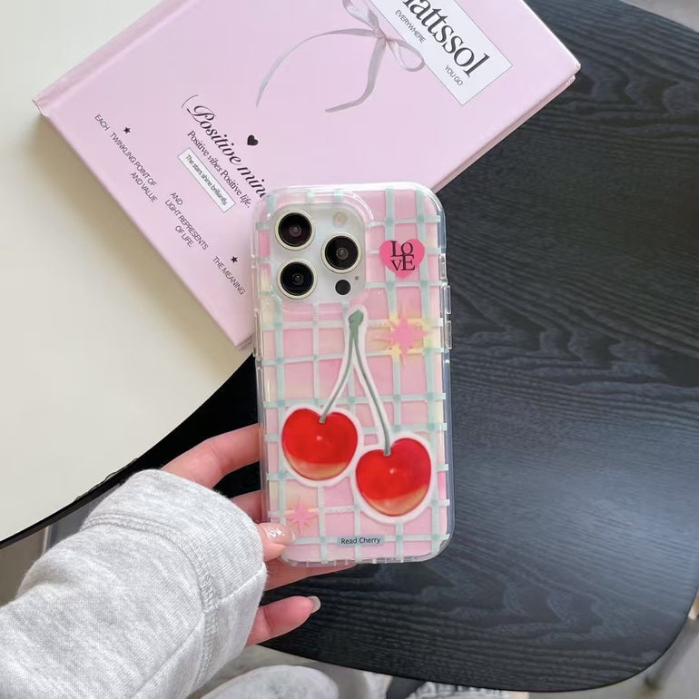 Cherry Love Silicon iPhone Case