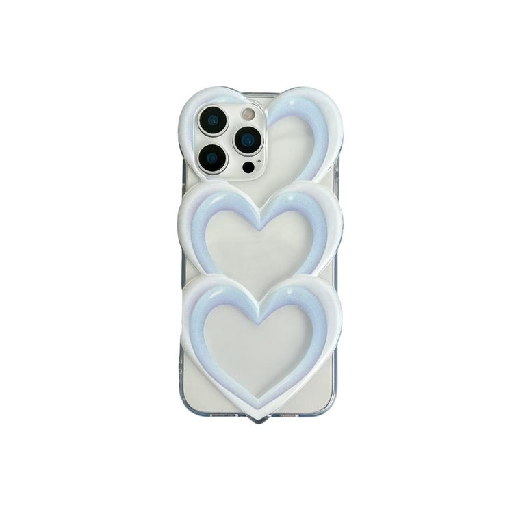 Heart Blossom Designer Silicon Case For iPhone