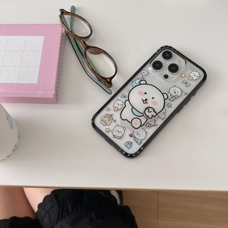 Joke Bear Case For iPhone With Holder