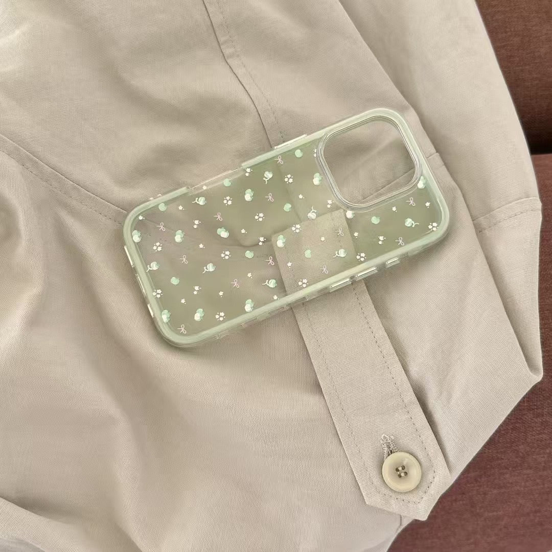 Floral Designer Silicon Case For iPhone