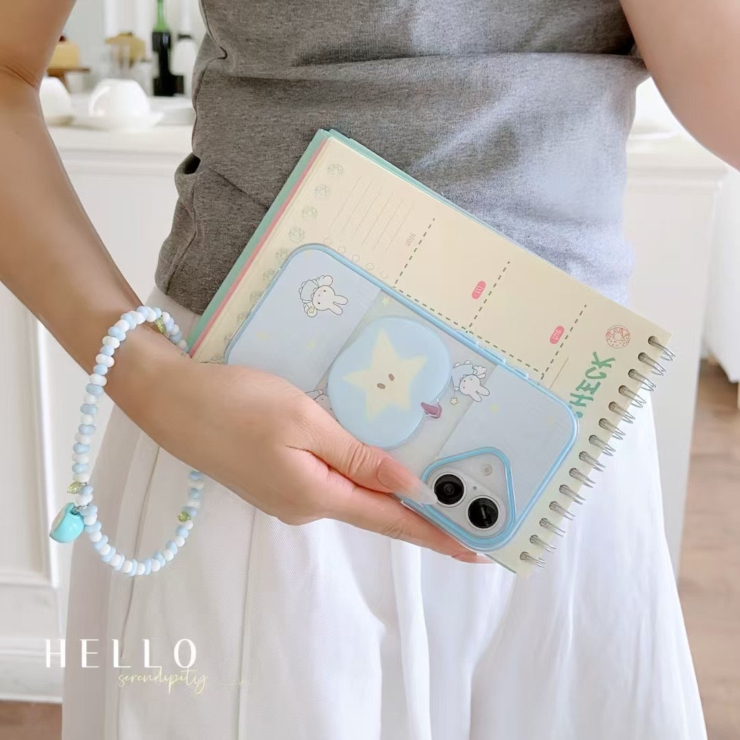 Angel Bunny Designer Case For iPhone With Apple Holder