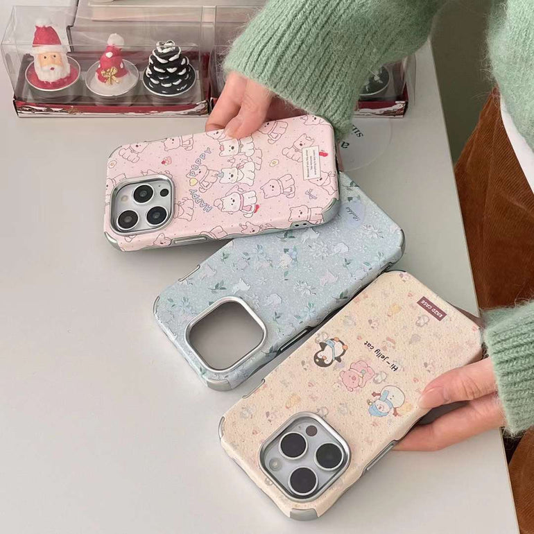 Cute Animal Designer Case For iPhone With Charm