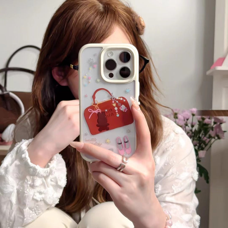 Kitty Bag Designer Case For iPhone