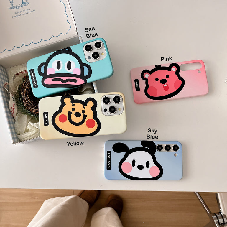 Cute Cartoon Slim Case for iPhone And Samsung