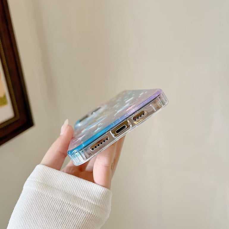 Ocean Dolphin Designer Silicon Case For iPhone With Charm