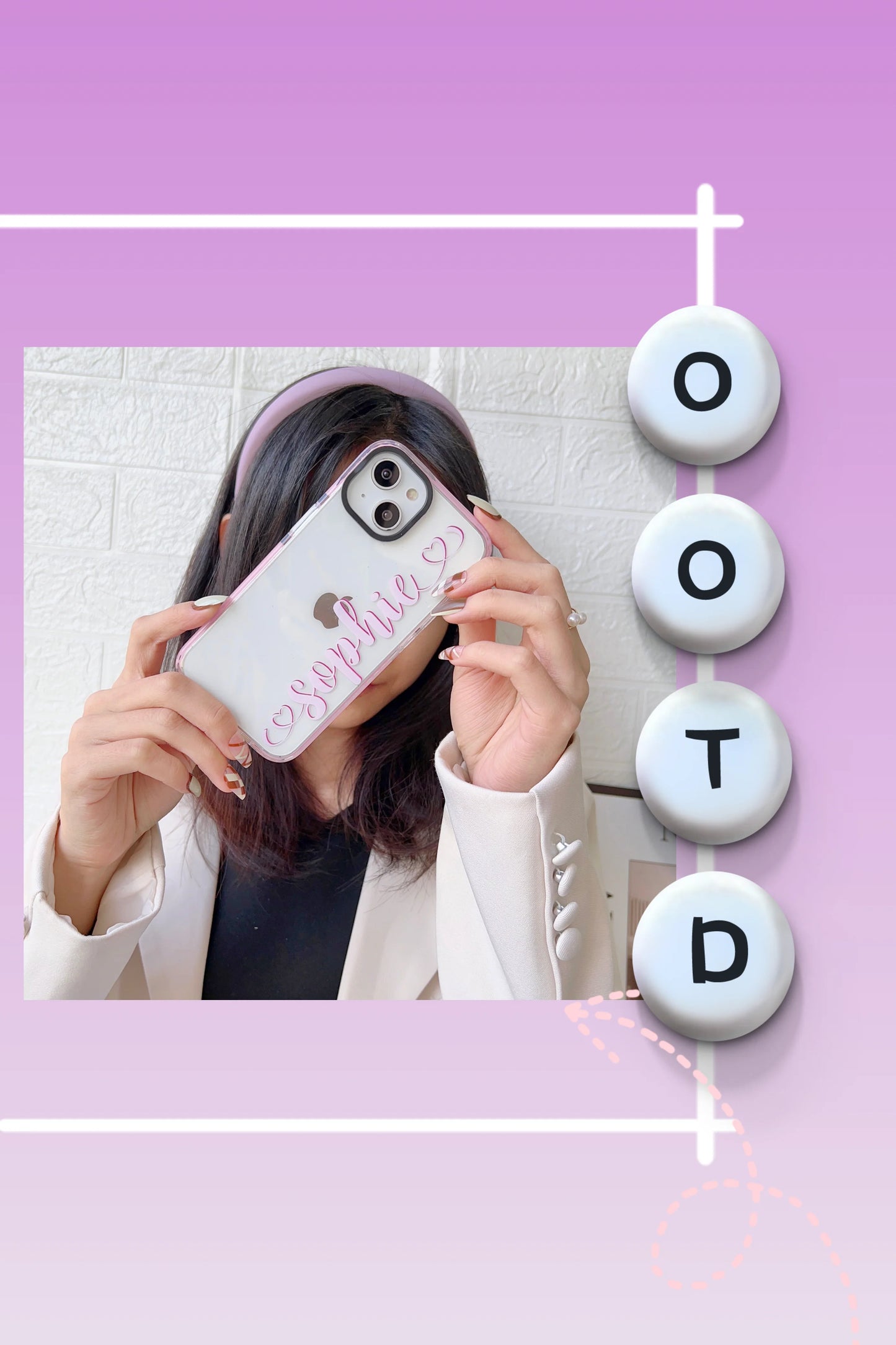 iPhone Impact Proof Customised Silicon Case ( Customised Name )