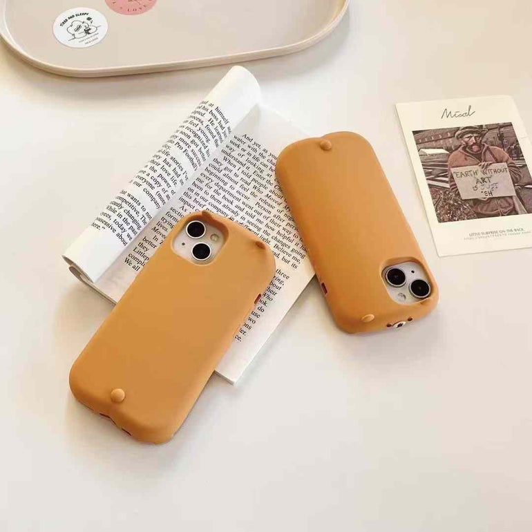 Cute Bear 3D Silicon Case For iPhone