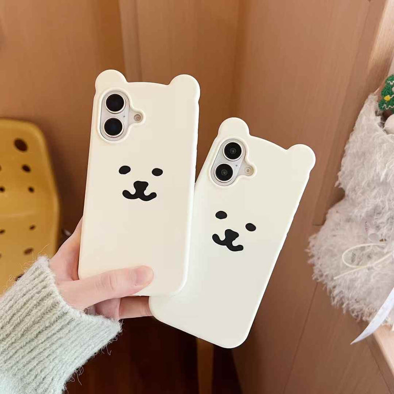 Cute Puppy Silicon Case For iPhone