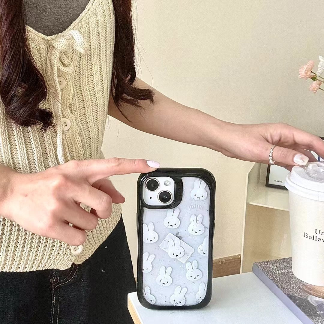Transparent Miffy Bunny Case For iPhone