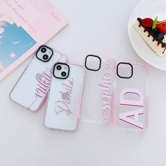 iPhone Impact Proof Customised Silicon Case ( Customised Name )