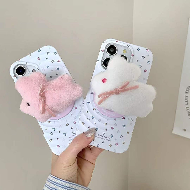 Star Ripple Magsafe Case For iPhone With Rabbit Magsafe Holder