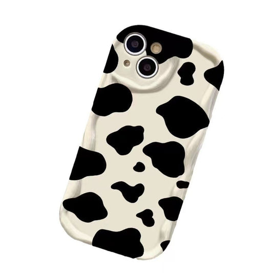 Moo Mood Cow Print iPhone 13/14/15/16 Case (Basic, Pro, Pro-Max)