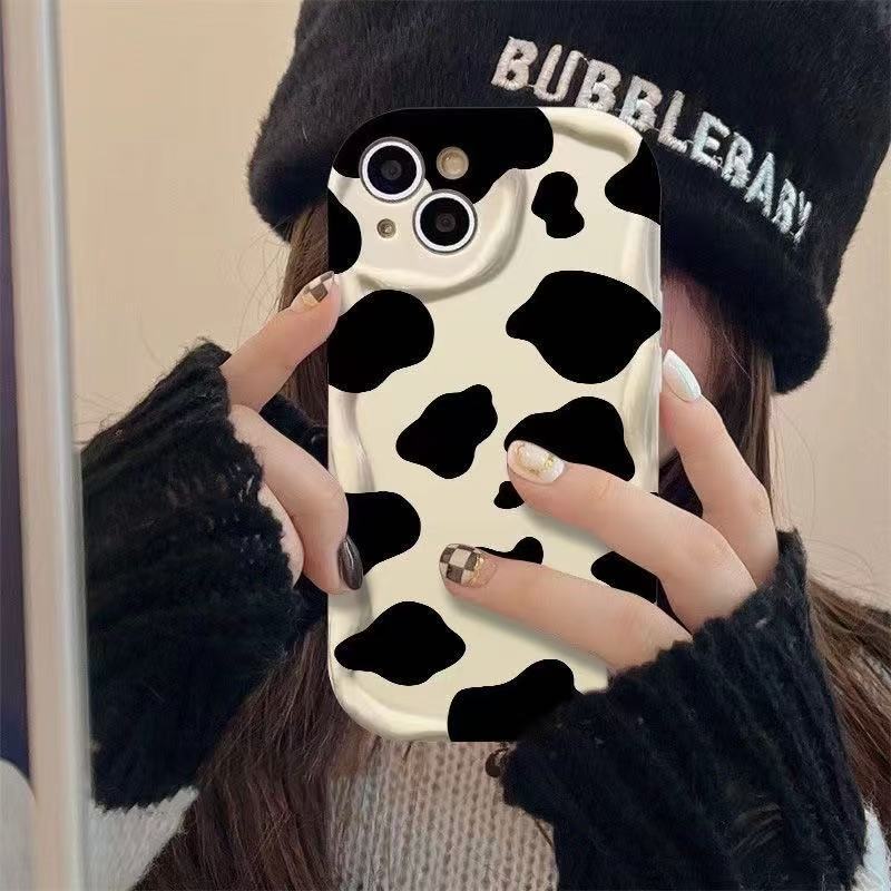 Moo Mood Cow Print iPhone 13/14/15/16 Case (Basic, Pro, Pro-Max)