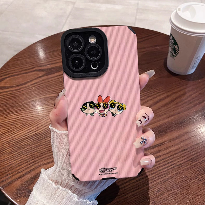 Powerful Girls Minimal Pastel iPhone 13/14/15/16/16E Case (Basic, Pro, Pro-Max) - Full Protection