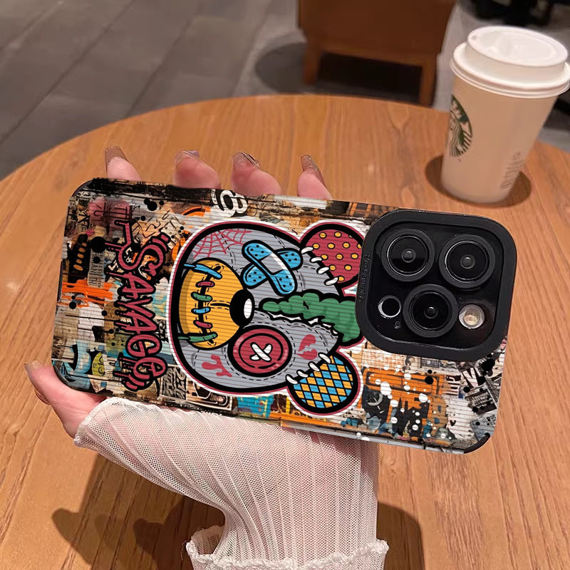 Savage Bear" design iPhone 11/12/13/14/15/16 Case (Basic, Pro, Pro-Max)