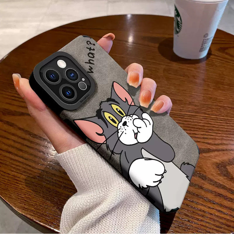 Tom "What?" Expression iPhone 11/12/13/14/15/16 Case (Basic, Pro, Pro-Max)