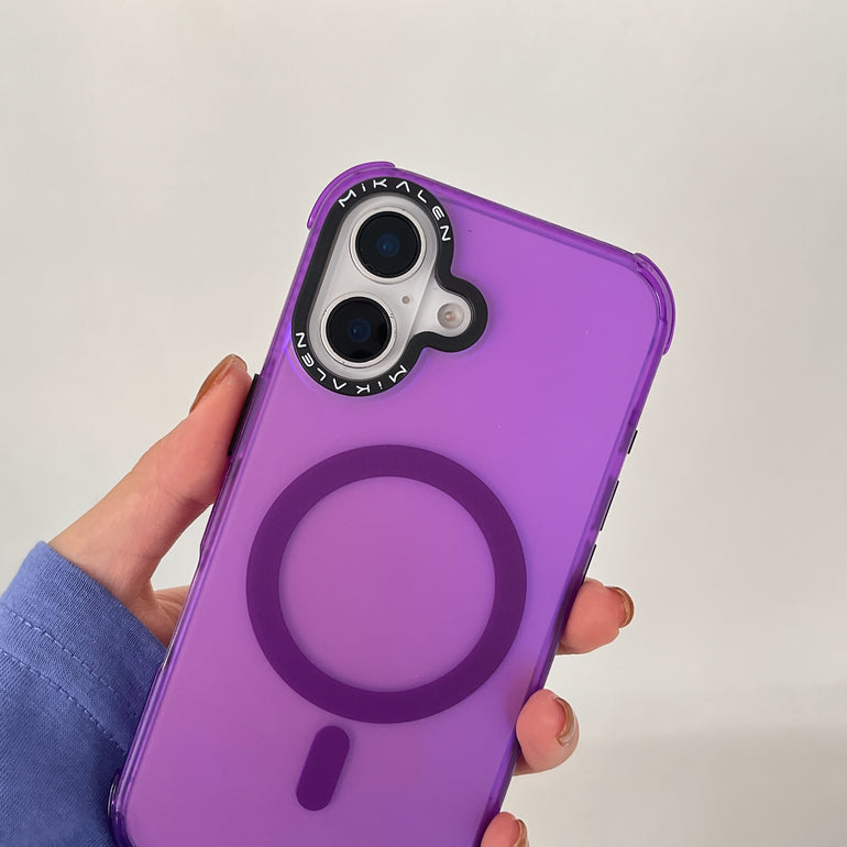 Camera Protection Solid Color Frosted Silicon Case for iPhone