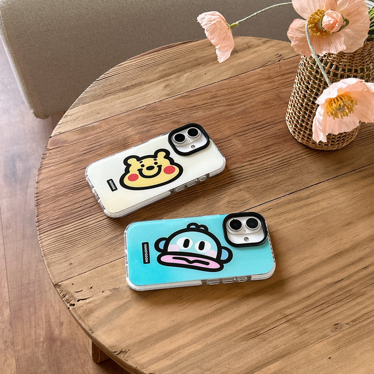 Cute Cartoon Designer Impact Proof Silicon Case for iPhone
