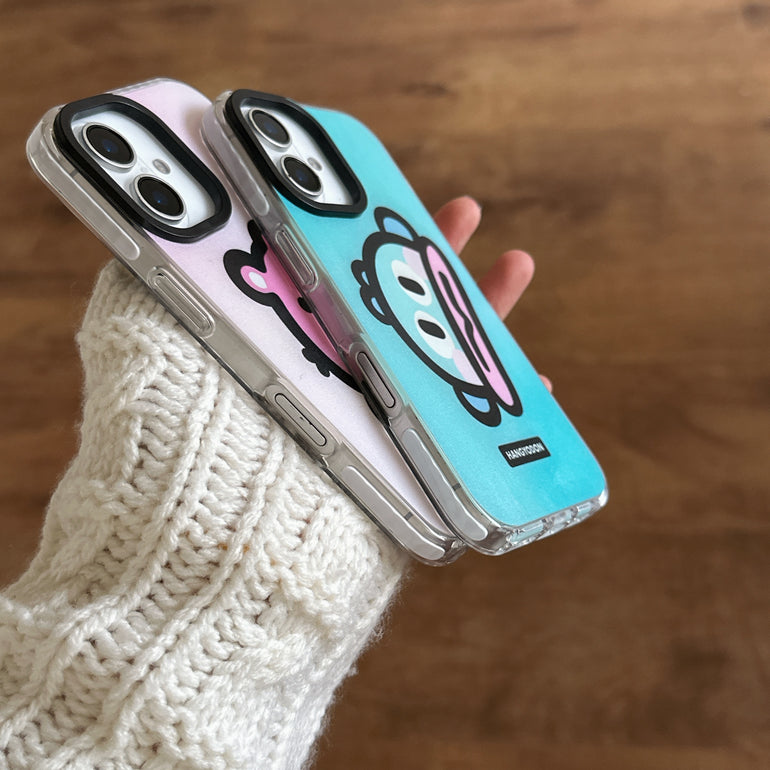 Cute Cartoon Designer Impact Proof Silicon Case for iPhone