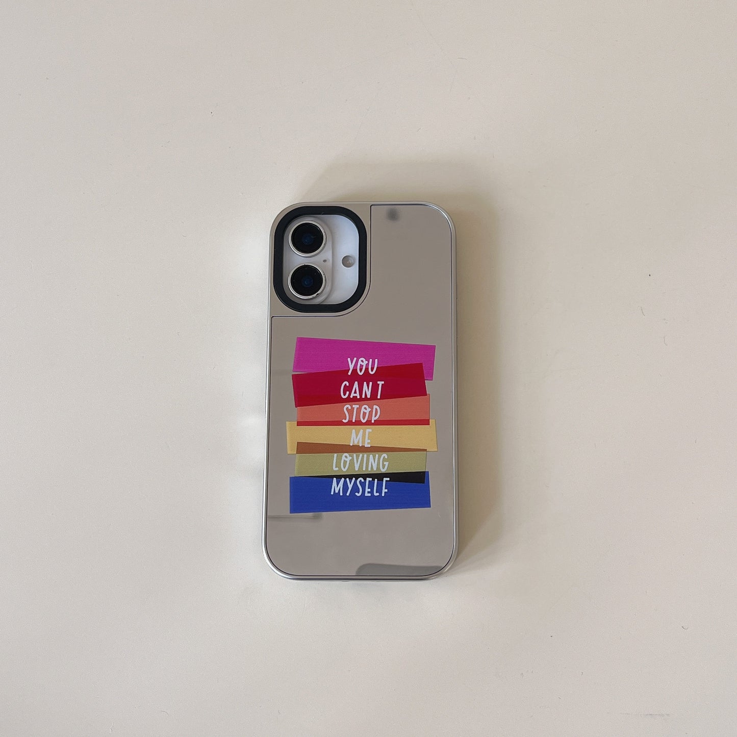 FCK OFF ! Silicon Mirror Designer Case for iPhone