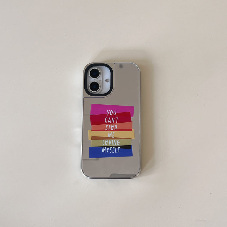 FCK OFF ! Silicon Mirror Designer Case for iPhone