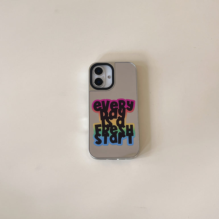 FCK OFF ! Silicon Mirror Designer Case for iPhone