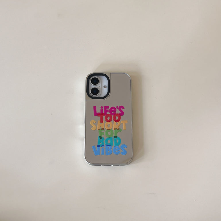 FCK OFF ! Silicon Mirror Designer Case for iPhone
