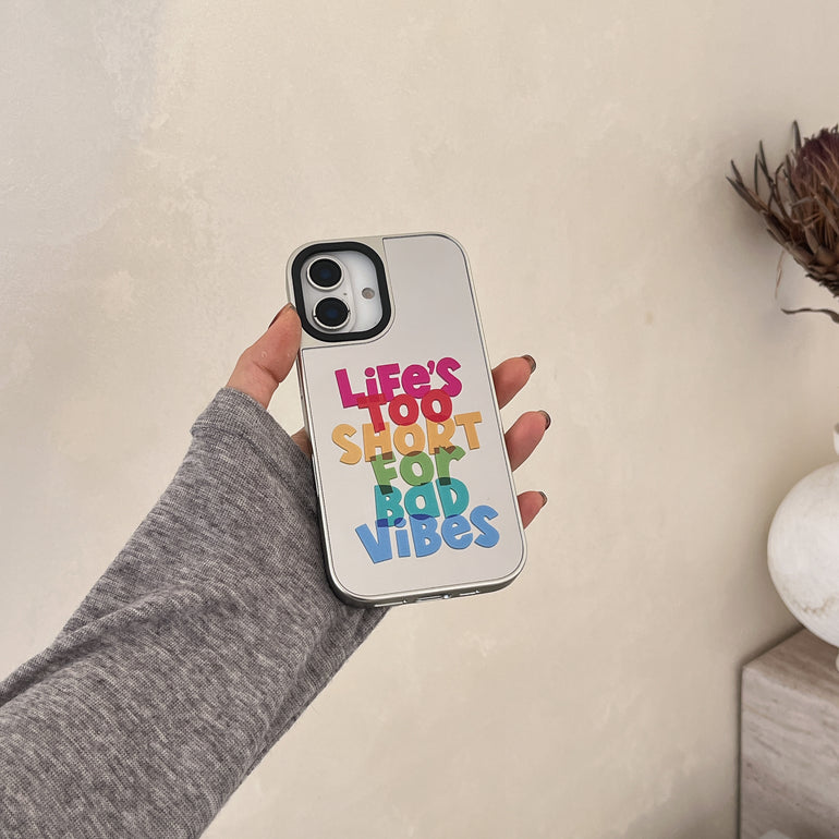 FCK OFF ! Silicon Mirror Designer Case for iPhone