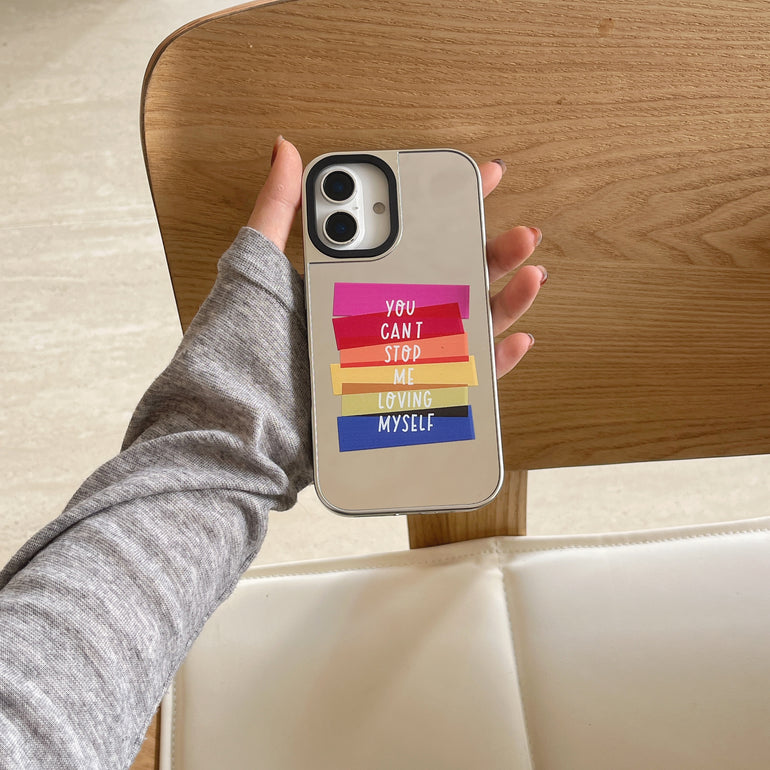 FCK OFF ! Silicon Mirror Designer Case for iPhone
