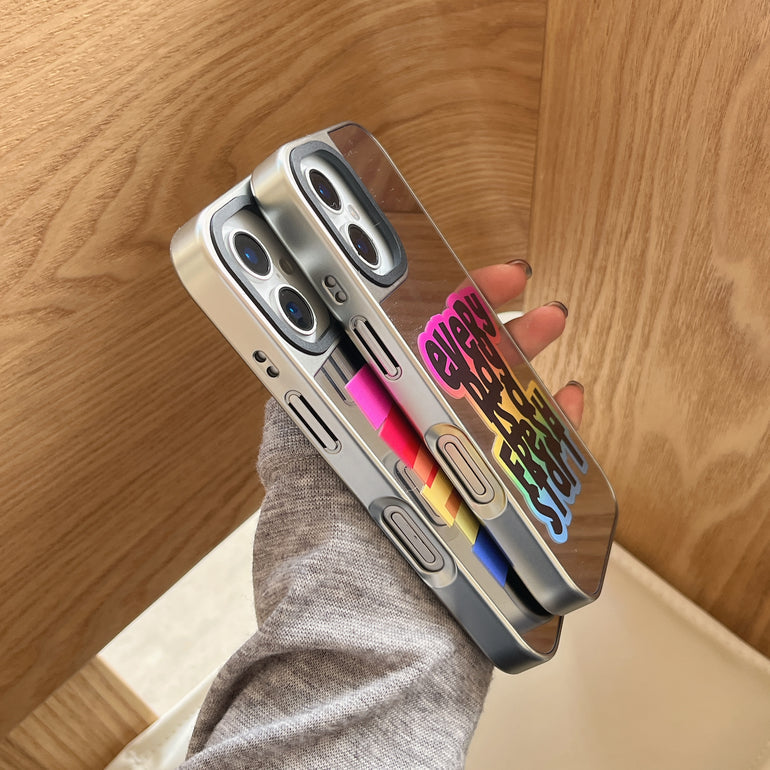 FCK OFF ! Silicon Mirror Designer Case for iPhone