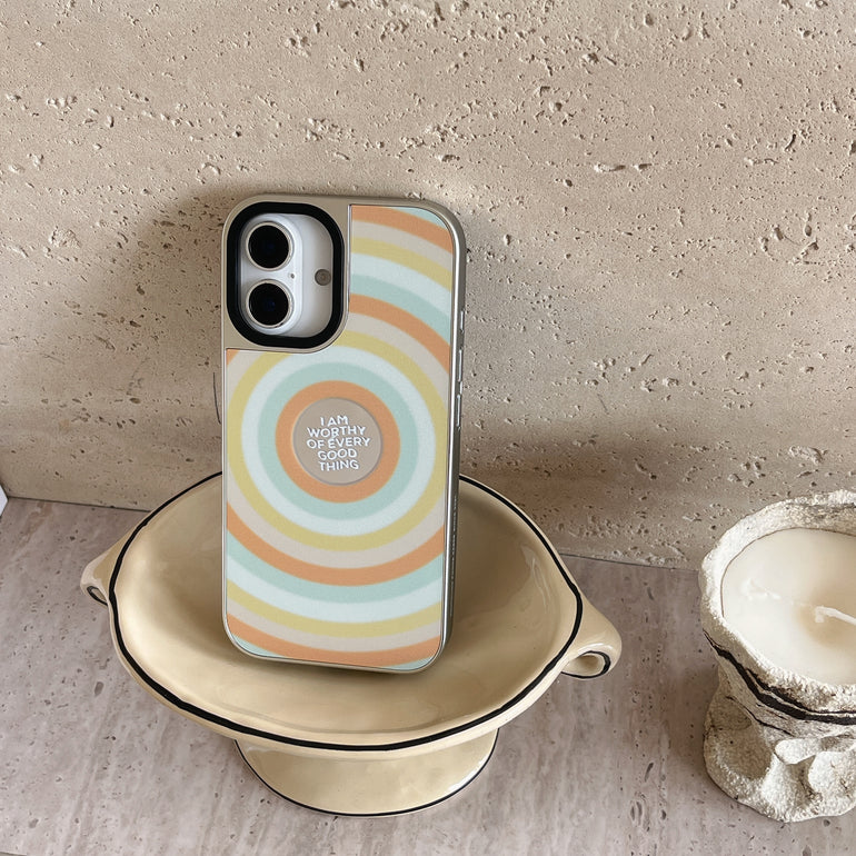 Growing Glowing Designer Silicon Mirror Case for iPhone