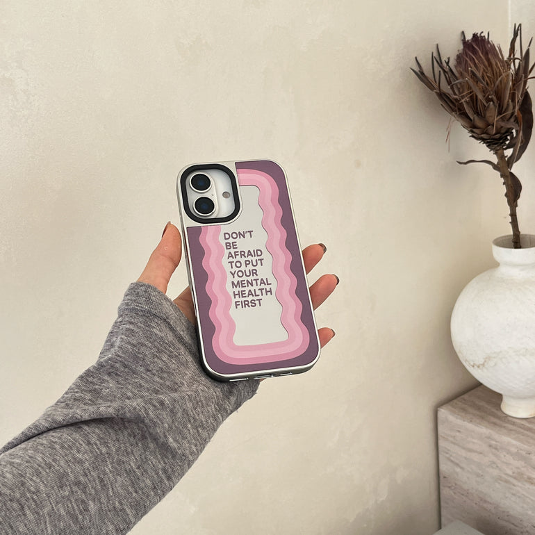 Mirror Reflects Quote Designer Silicon Mirror Case for iPhone