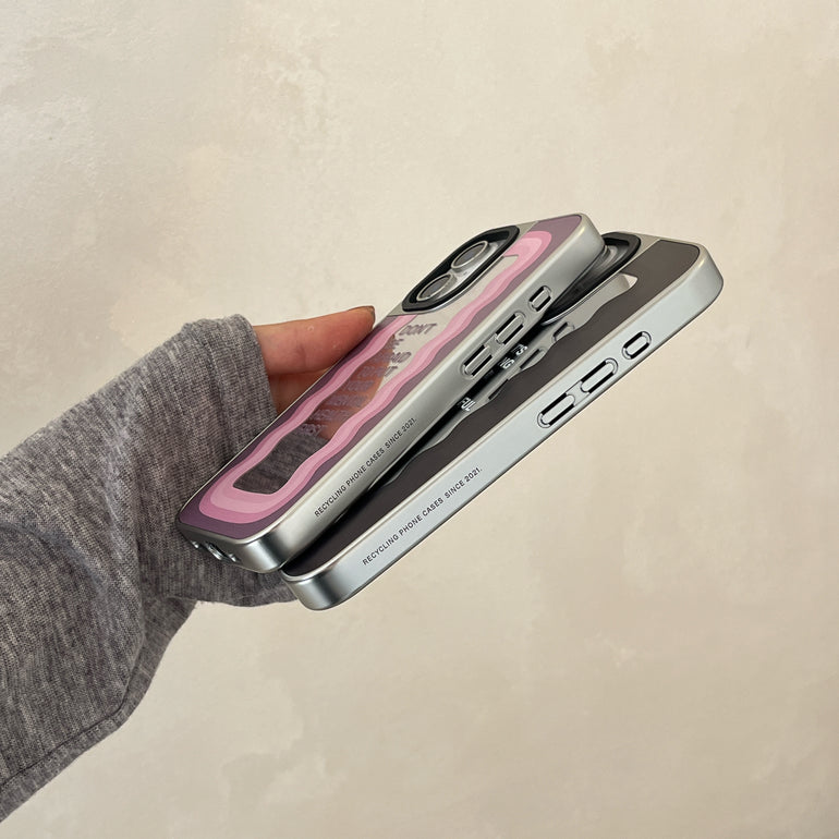 Mirror Reflects Quote Designer Silicon Mirror Case for iPhone