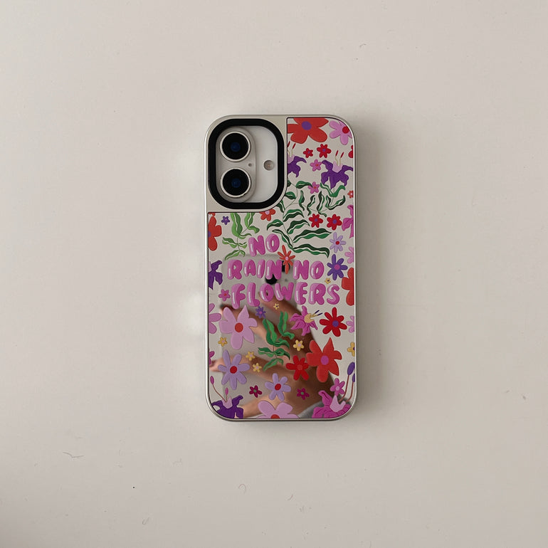 Being Alive ! Silicon Mirror Case for iPhone