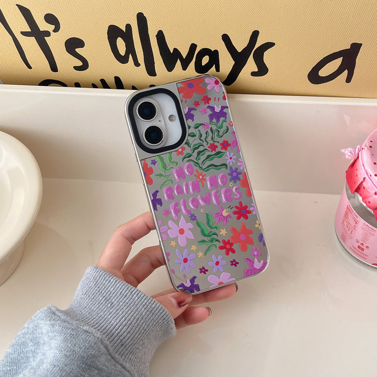 Being Alive ! Silicon Mirror Case for iPhone