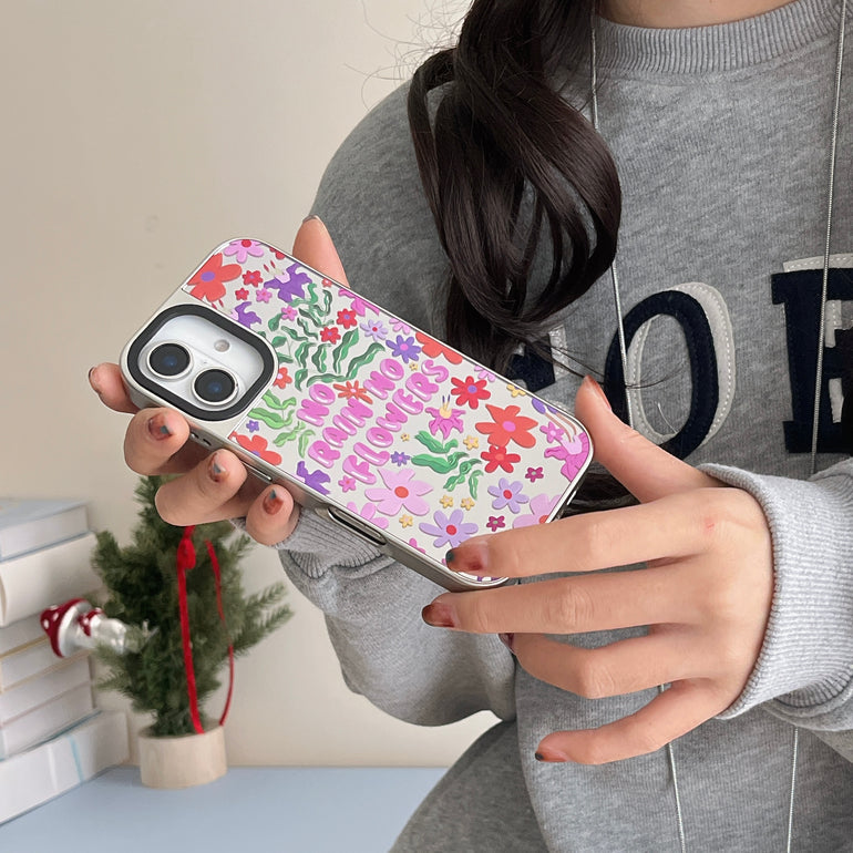 Being Alive ! Silicon Mirror Case for iPhone