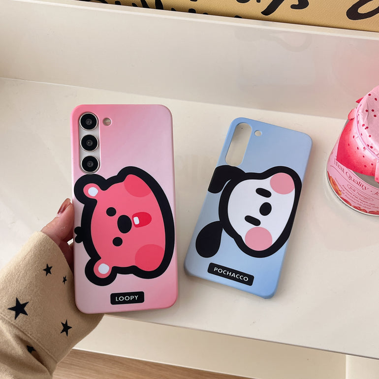 Cute Cartoon Slim Case for iPhone And Samsung