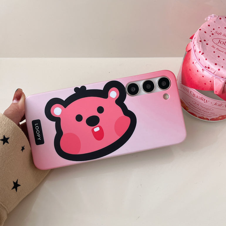 Cute Cartoon Slim Case for iPhone And Samsung