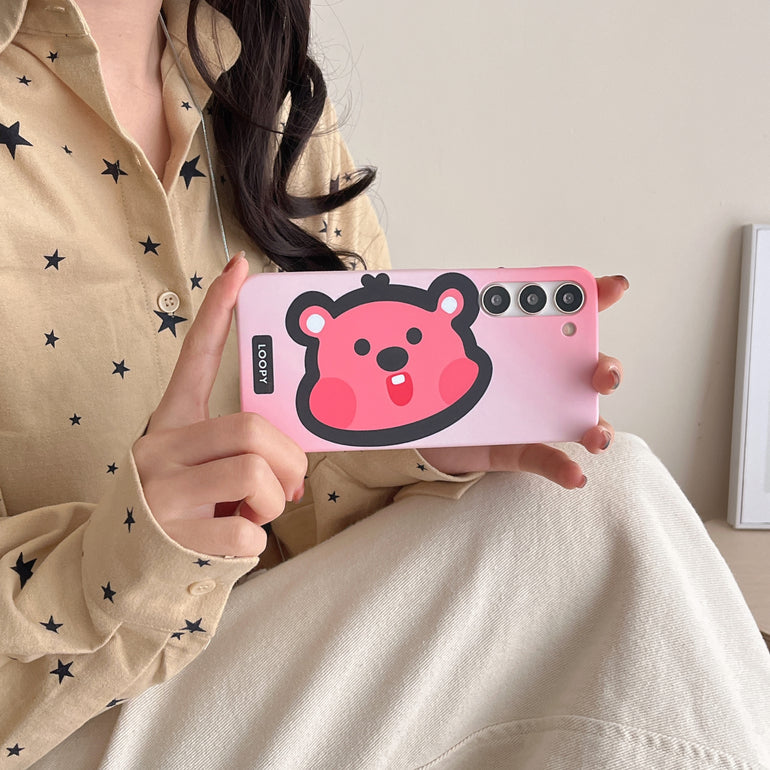 Cute Cartoon Slim Case for iPhone And Samsung