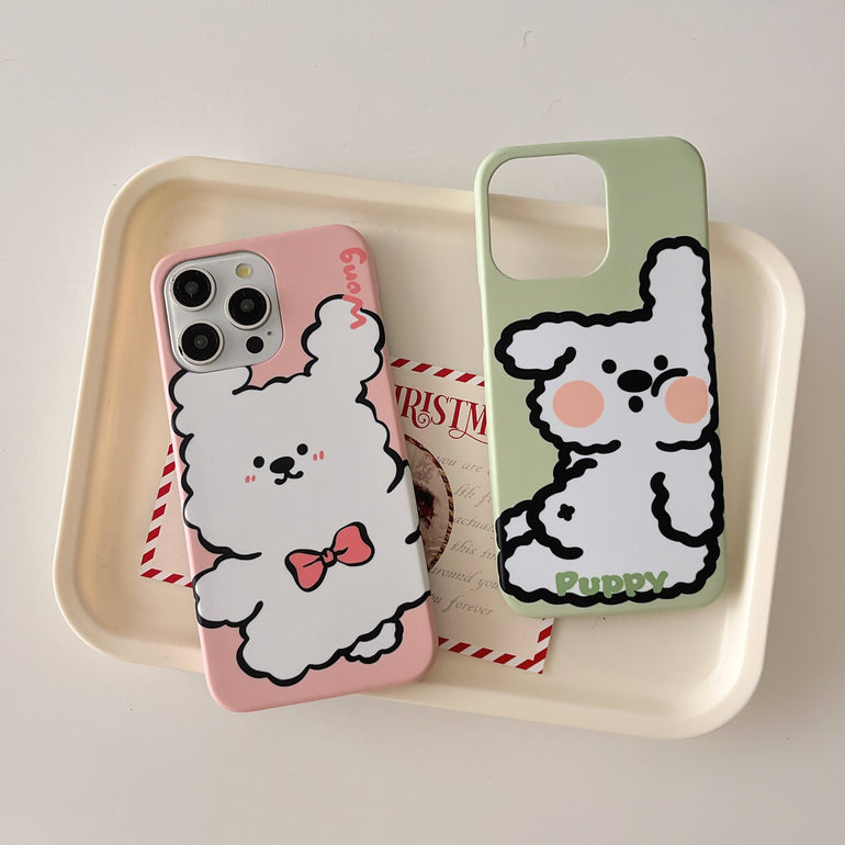 Cute Cartoon Family Slim Case for iPhone And Samsung