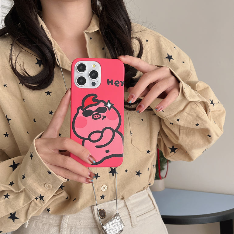 Cute Cartoon Family Slim Case for iPhone And Samsung