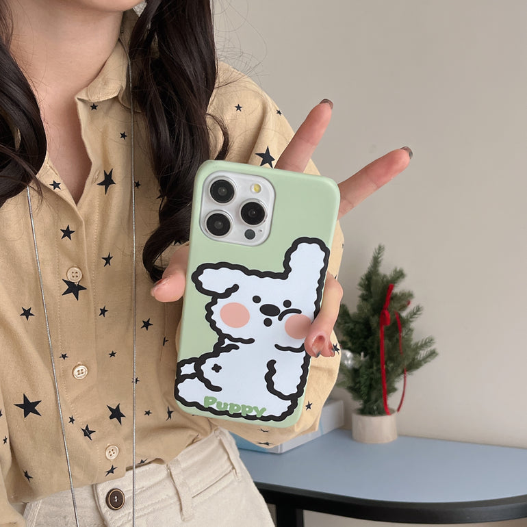 Cute Cartoon Family Slim Case for iPhone And Samsung
